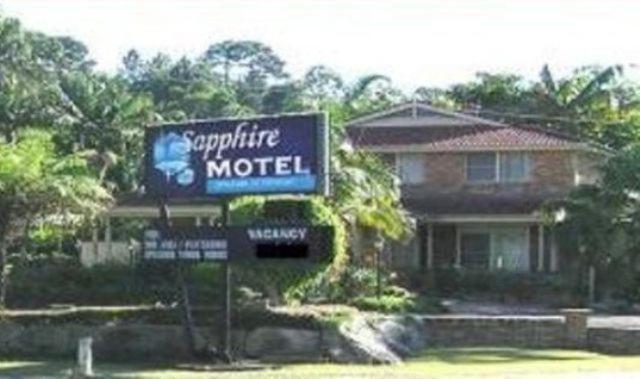 Sapphire Motel Korora Buitenkant foto